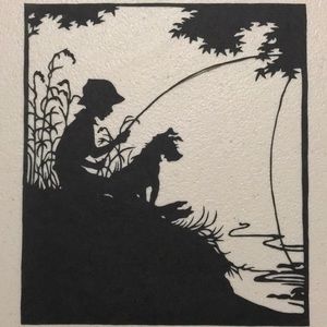 🔥ON SALE🔥Childhood 💖 Handmade PaperCut Silhouette Scherenschn…